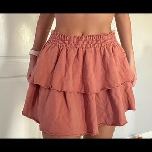 Aerie Ruffle skirt